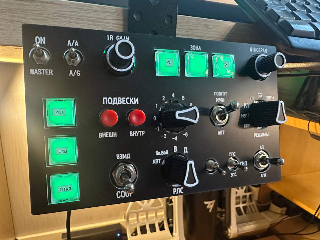CommandT’s MiG-29 Radar Panel