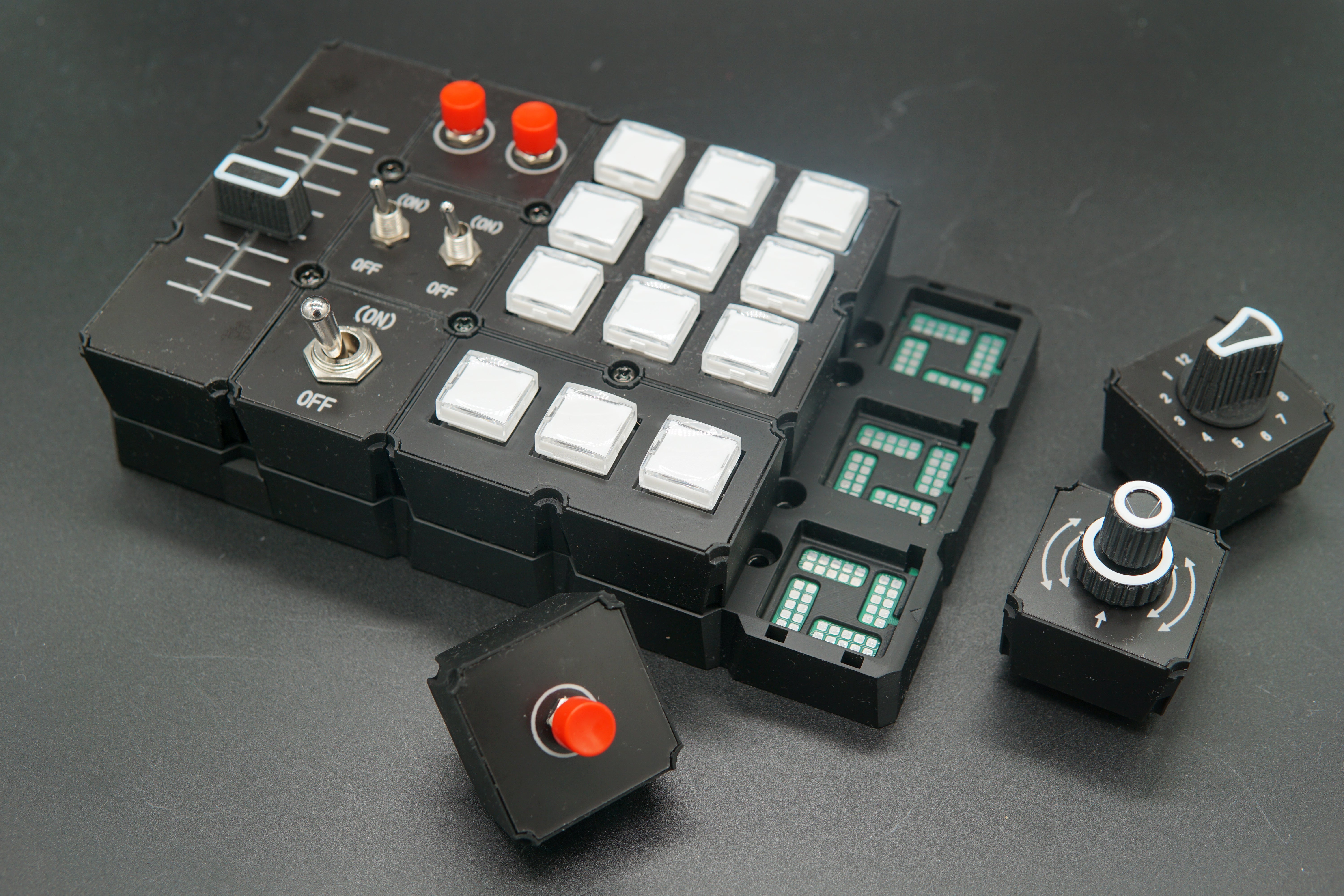 Modular Control Panel Modules, Bases & Mounts – Switchology