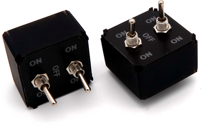 Small Dual Toggle Switches