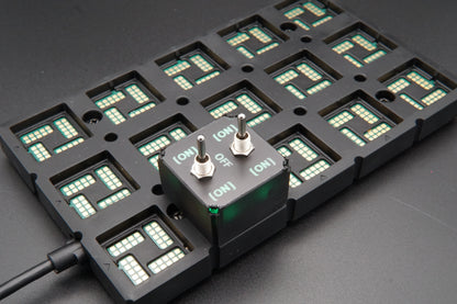 Small Dual Toggle Switches